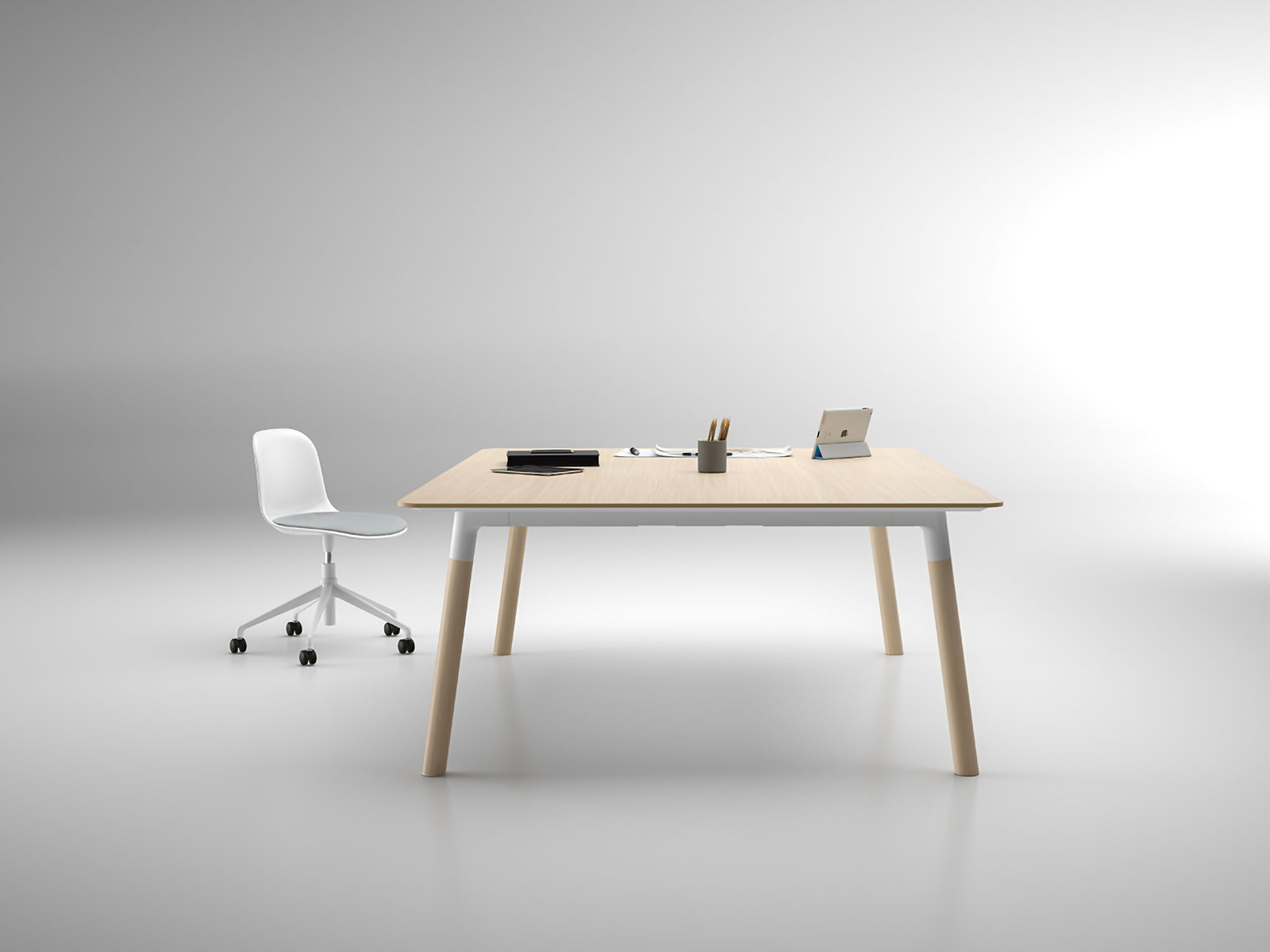 Fantoni - Wood per sala Meeting Fantoni - Wood per sala Meeting